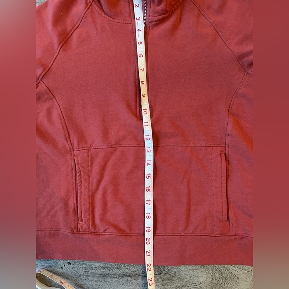 Glyder Women’s Daily Scuba Quarter Zip
Jacket in Brick Red - Picture 7 of 8